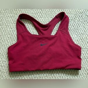 Nike Women's Burgundy Sports Bra